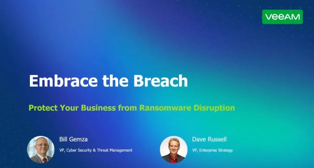 You will be hacked: Embrace the Breach