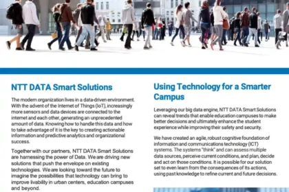 NTT DATA Smart Solutions: Empowering Data to Make a Better World