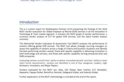 Neat Evaluation for G-P: Global Employer of Record Services