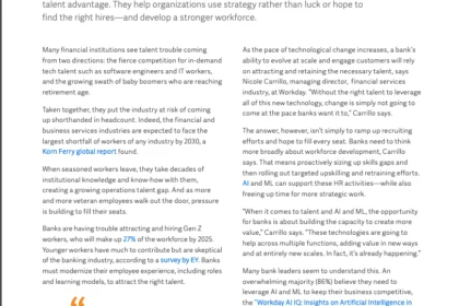 How AI and ML Will Help Banks Build the Next-Gen Workforce