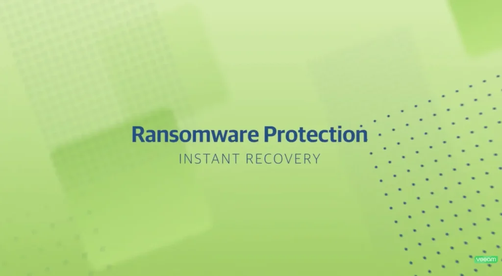 Ransomware Demo Series – Instant Recovery