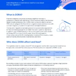 DORA: Everything financial institutions need to know about the new regulations