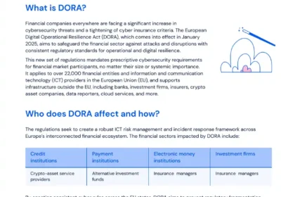 DORA: Everything financial institutions need to know about the new regulations