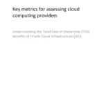 Key metrics for assessing cloud computing providers
