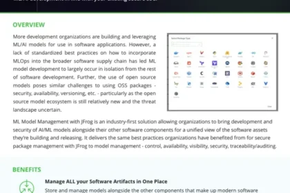 IMPLEMENTING AI FAST – WITHOUT COMPROMISING SOFTWARE SUPPLY CHAIN SECURITY