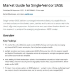 Gartner Single Vendor SASE Analyst Report