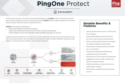 PingOne Protect Datasheet