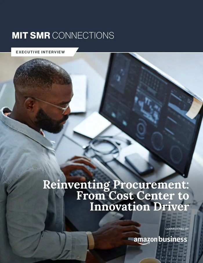 Reinventing Procurement: From Cost Center to Innovation Driver