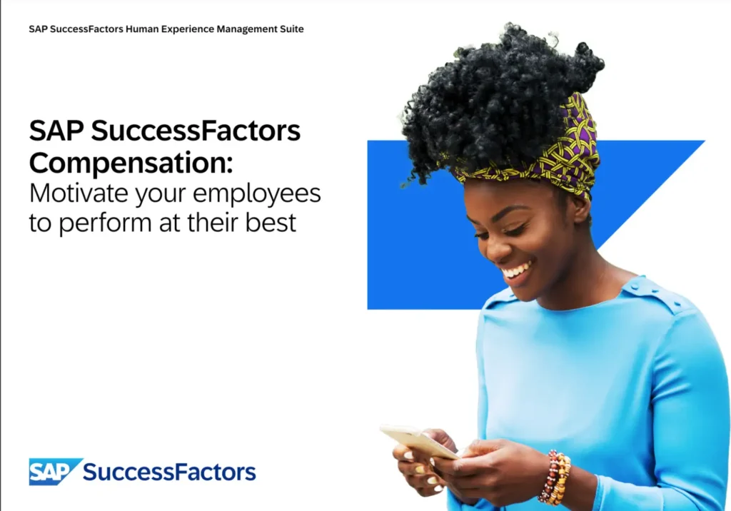 SAP SuccessFactors Compensation: Motivate your employees to perform at their best