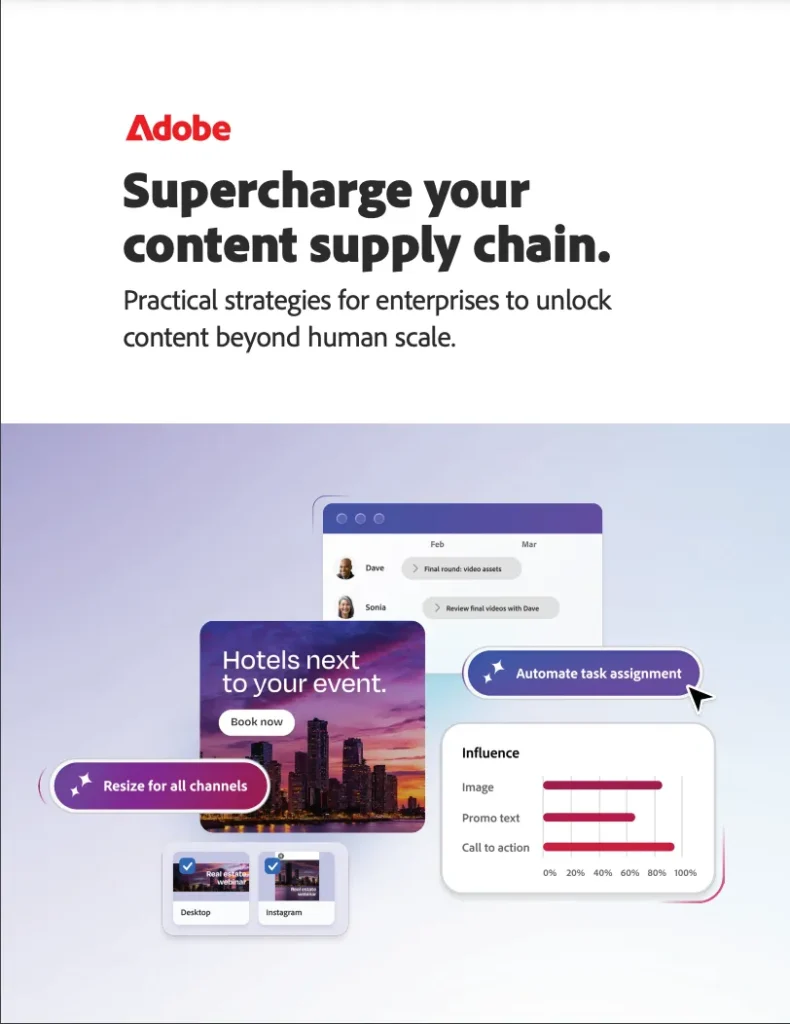 Supercharge your content supply chain