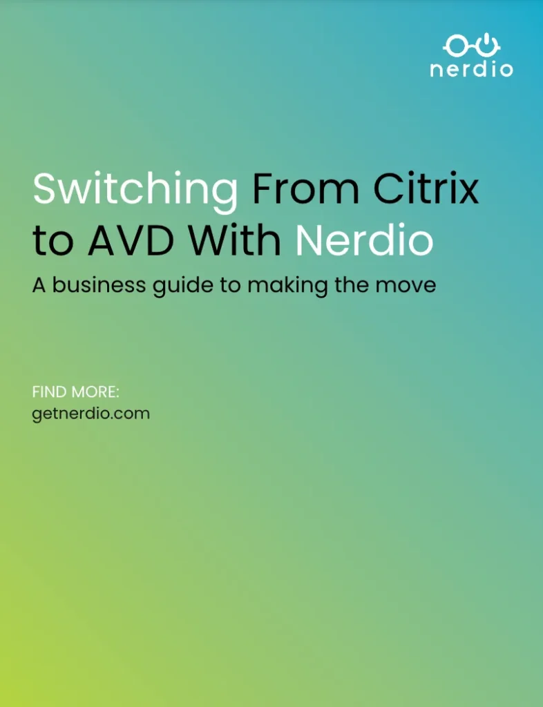 Citrix Comapetitive Guide Whitepaper