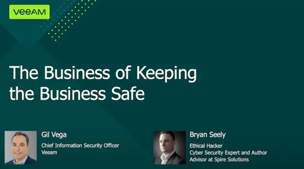 Webinar: The business of keeping the business safe