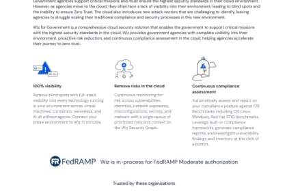 Wiz for Gov Datasheet