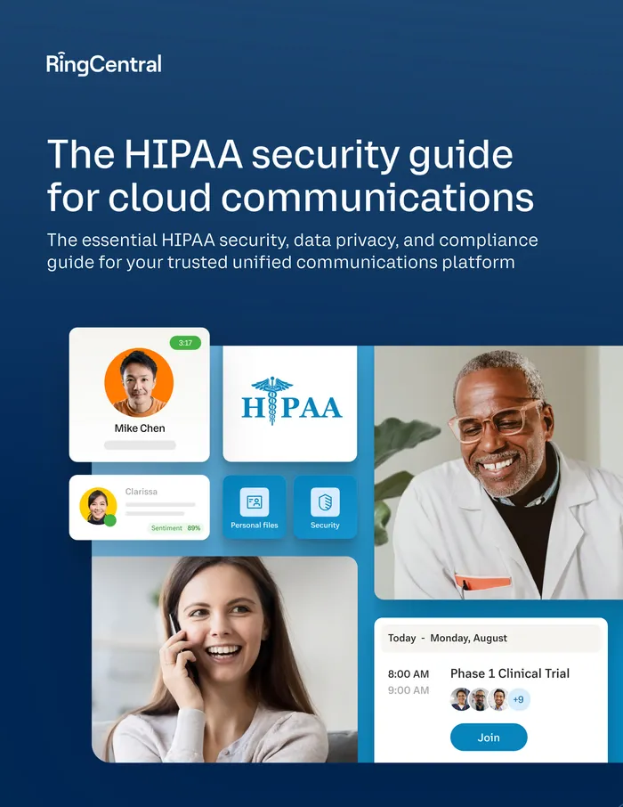The HIPAA security guide for cloud communications