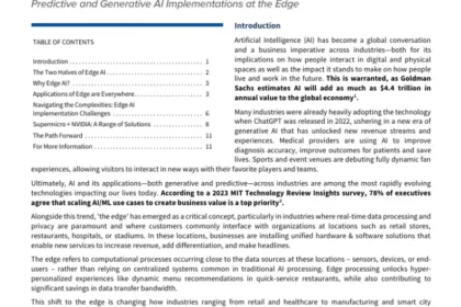 Accelerating Adoption of Edge Al