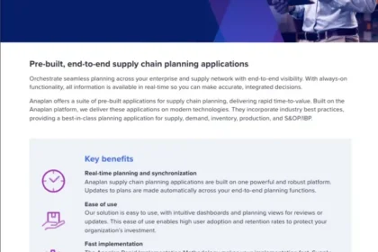 Make Supply Chain Planning Your Secret Weapon