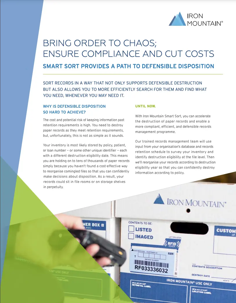 Bring Order to Chaos; Ensure Compliance and Cut Costs