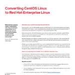 Converting CentOS Linux to Red Hat Enterprise Linux