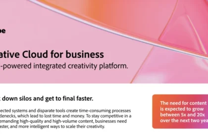 Creative Cloud for business: An AI-powered integrated creativity platform