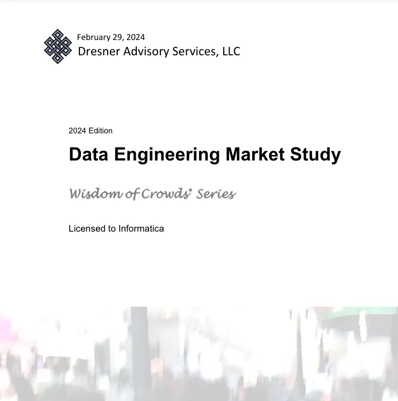 2024 data engineering market study: Informatic a ranks as the #1 vendor