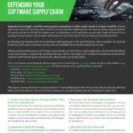 TOP TIPS: DEFENDING YOUR SOFTWARE SUPPLY CHAIN