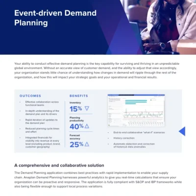 Tackle your demand planning challenges head-on