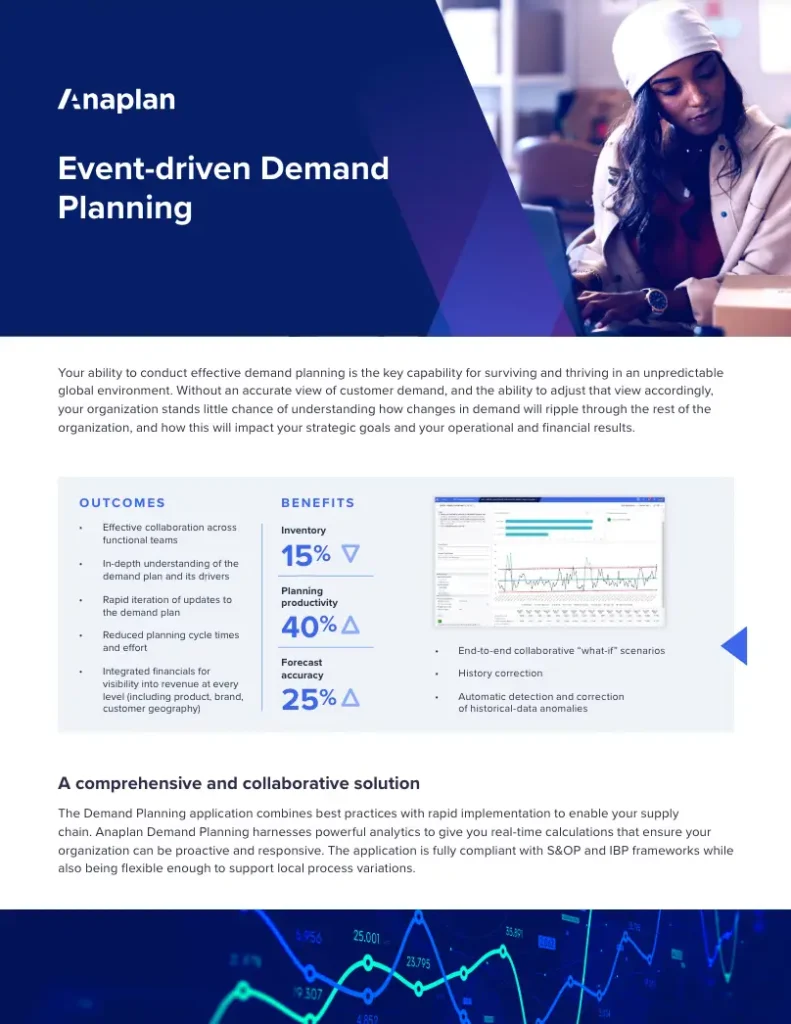 Tackle your demand planning challenges head-on