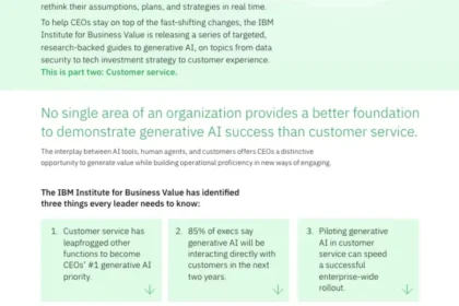 IBV – ceo-generative-ai-customer-service