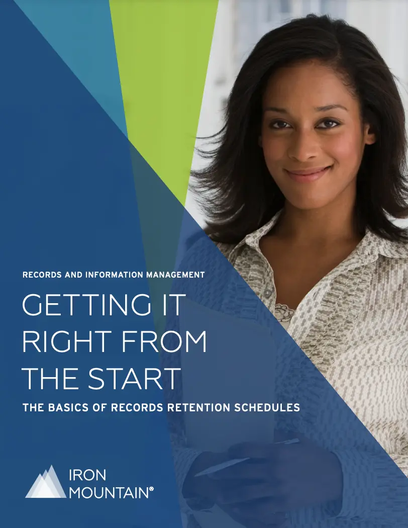 Getting It Right from the Start: The Basics of Records Retentions Schedules
