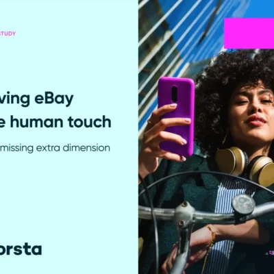 Giving eBay the human touch.