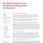 Red Hat Enterprise Linux: An ideal operating system for the cloud