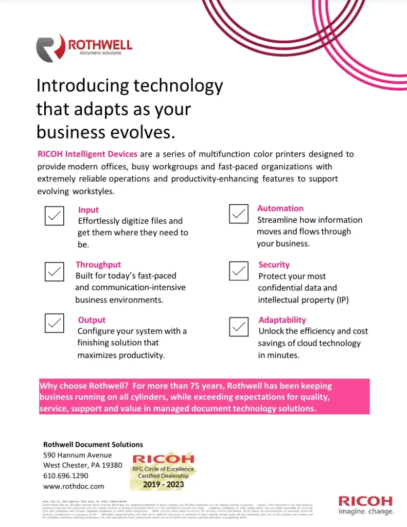 Introducing technology that adapts as your business evolves.