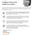 Intelligent devices that enable your people