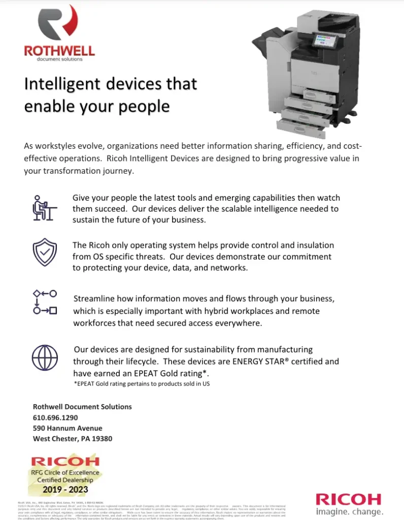 Intelligent devices that enable your people
