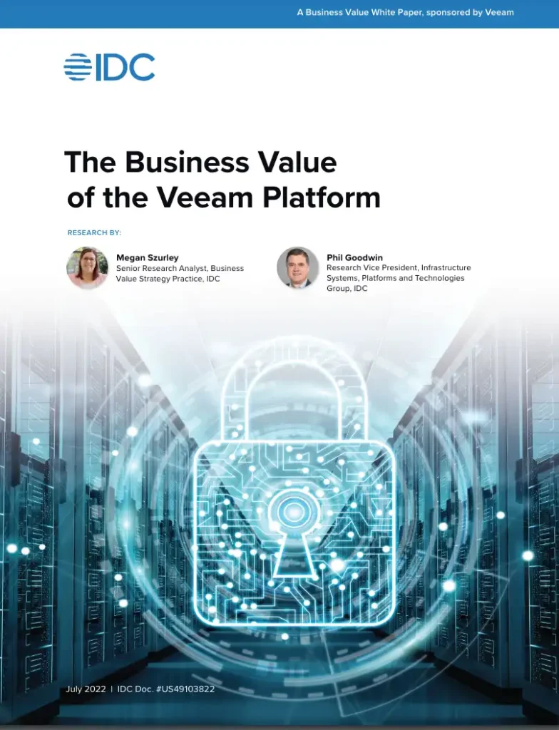 Business Value of the Veeam Data Platform