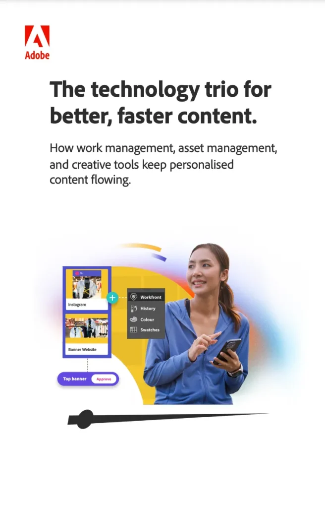 An easier way to streamline work, customise content, and deliver personalisation at scale