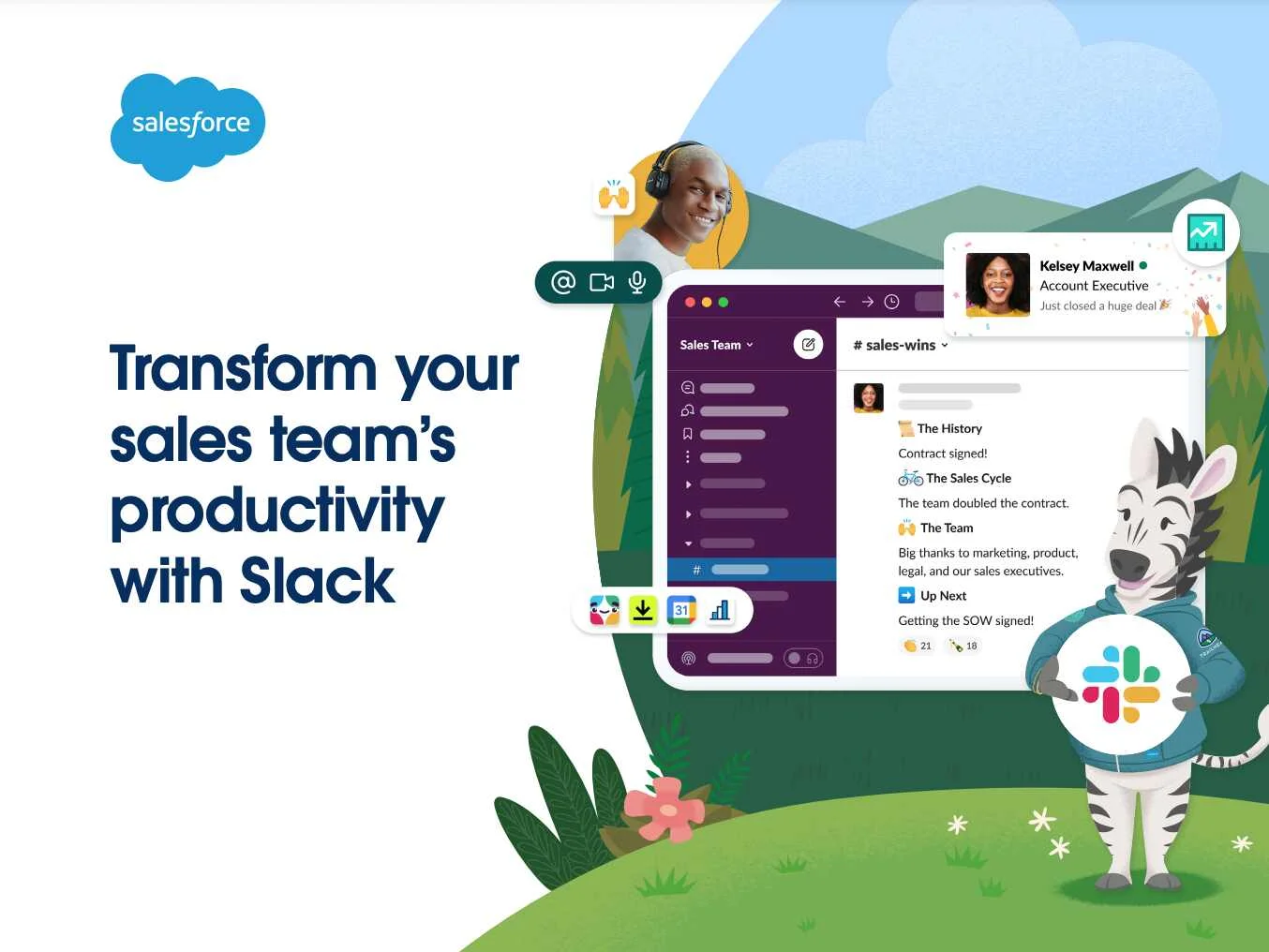Transform your sales team’s productivity with Slack