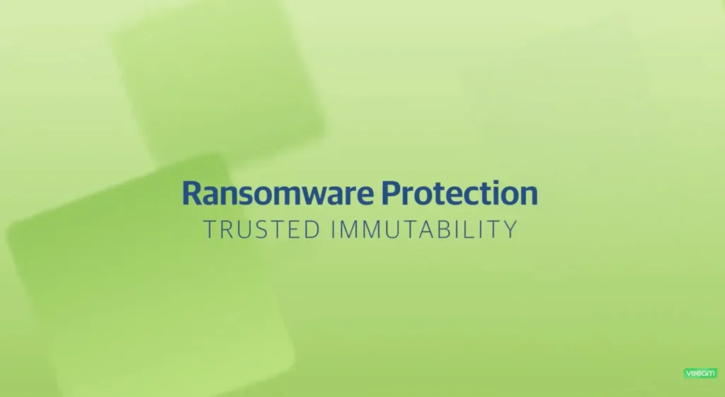 Ransomware Demo Series – Trusted Immutability