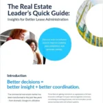 The Real Estate Leader’s Quick Guide: Insights for Better Lease Administration