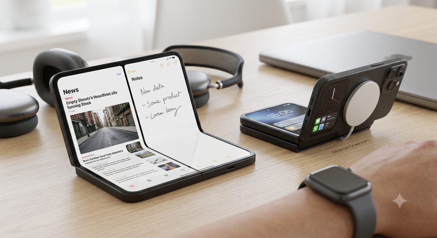 Apple’s $2,000 Foldable iPhone Arrives Five Years Late