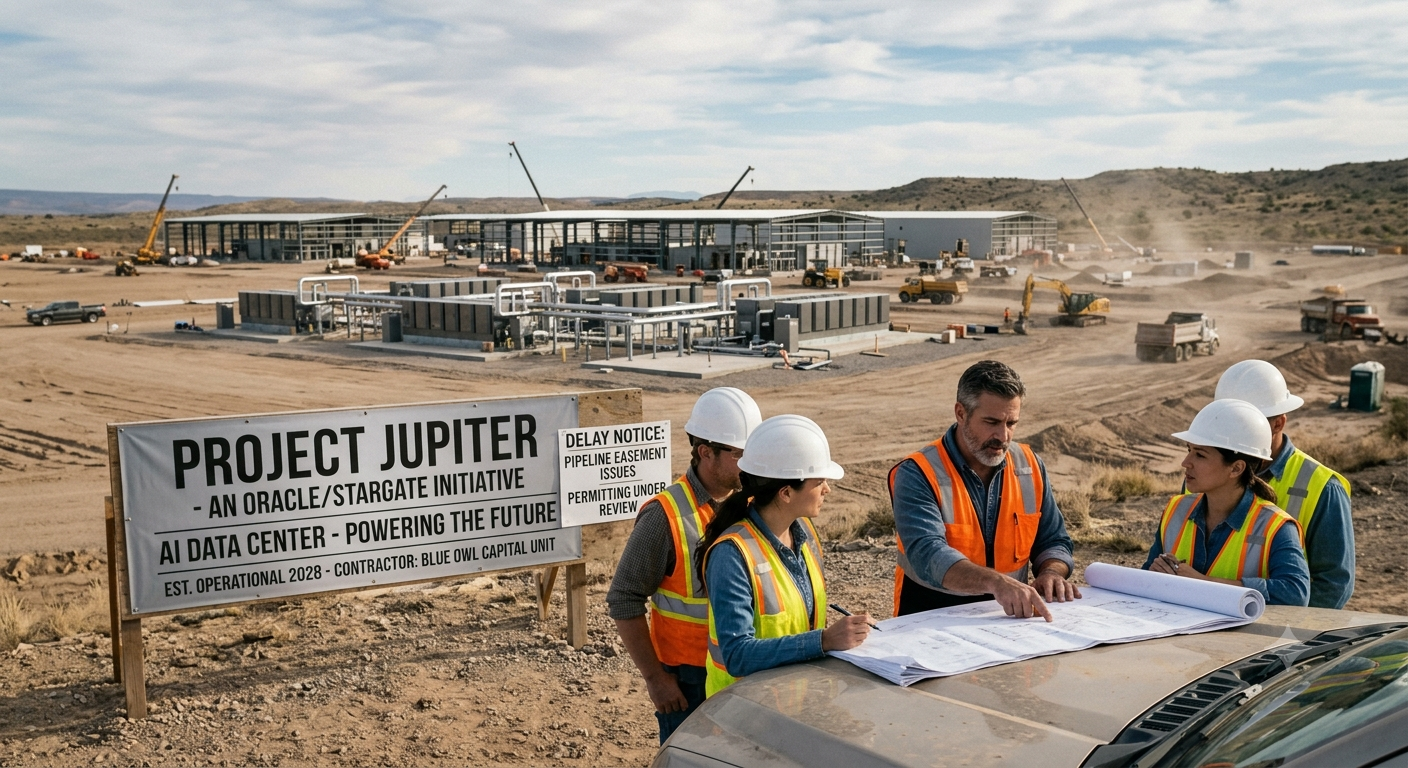 Oracle Raises Contract Concerns Over New Mexico AI Data Center Project
